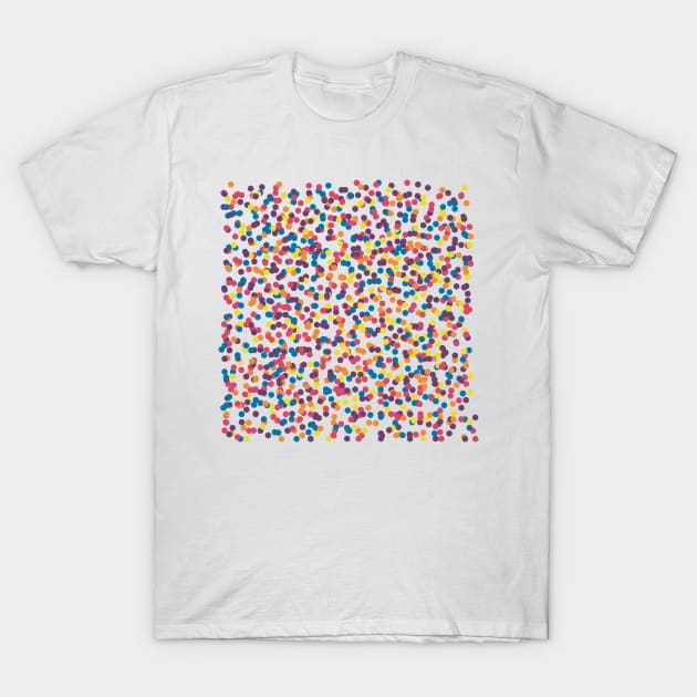 Color Rain 8 T-Shirt by MHich